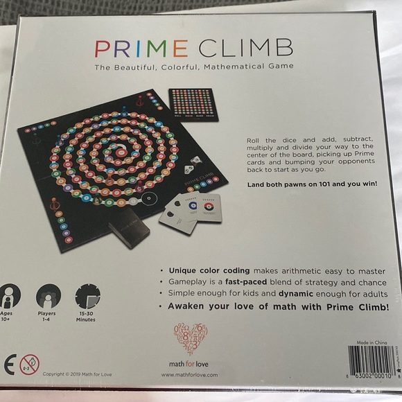 PRIME CLIMB the beautiful, colorful, mathematical game. - Picture 6 of 16